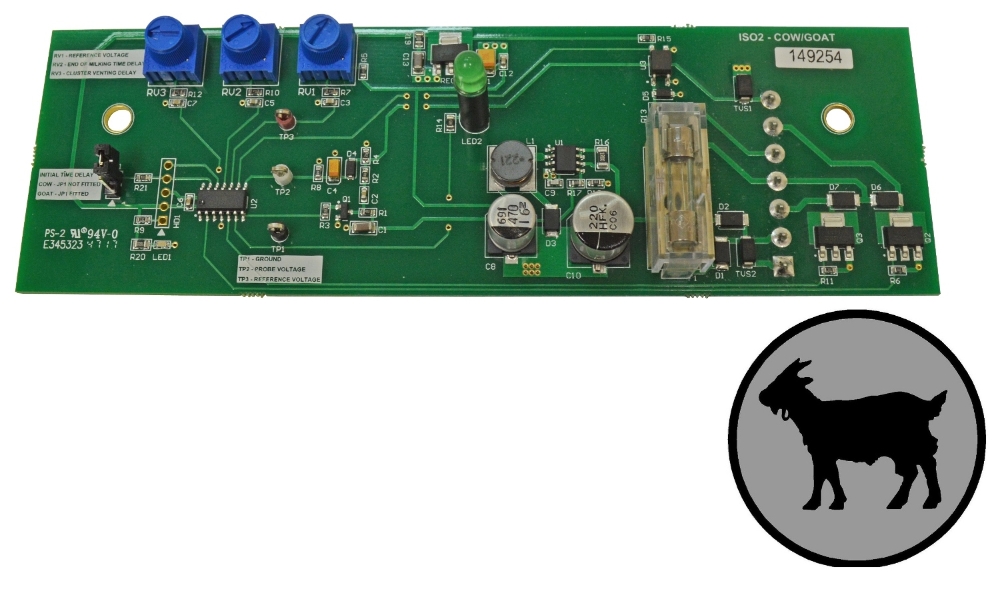 MS Sack Platine Isolator 2 Ziege