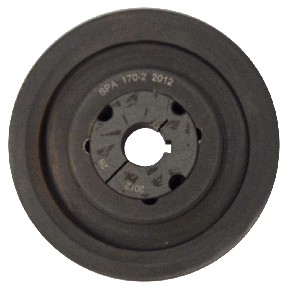 MS Riemenscheibe 2 Nuten 170 Pcd x 28
