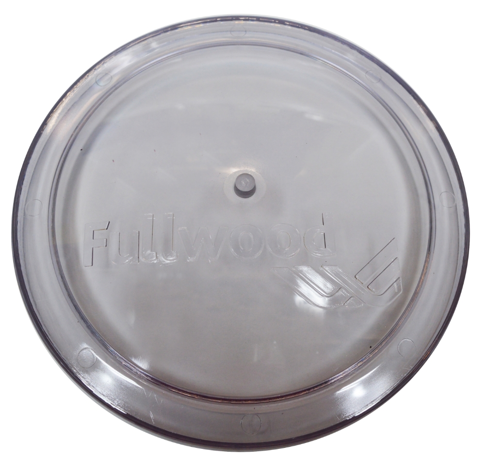 Deckel transparent 215mm Fullwood für Milchabscheider rostfrei