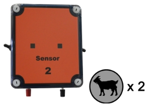 MS Milchflussensor 2 Ziege Doppel Melkplatz (für Isolator 2)