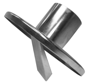 MS Deckel 1 Einlass 76mm für Milchabscheider GM rostfrei