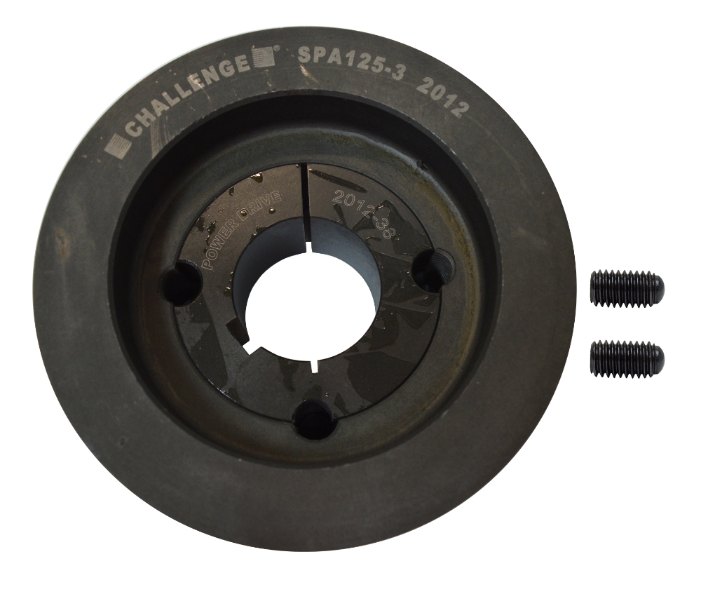 MS Riemenscheibe 3 Nuten 125 Pcd x 38 für Maxivac 5