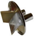 MS Deckel 2 Einlass 40mm für Milchabscheider GM rostfrei