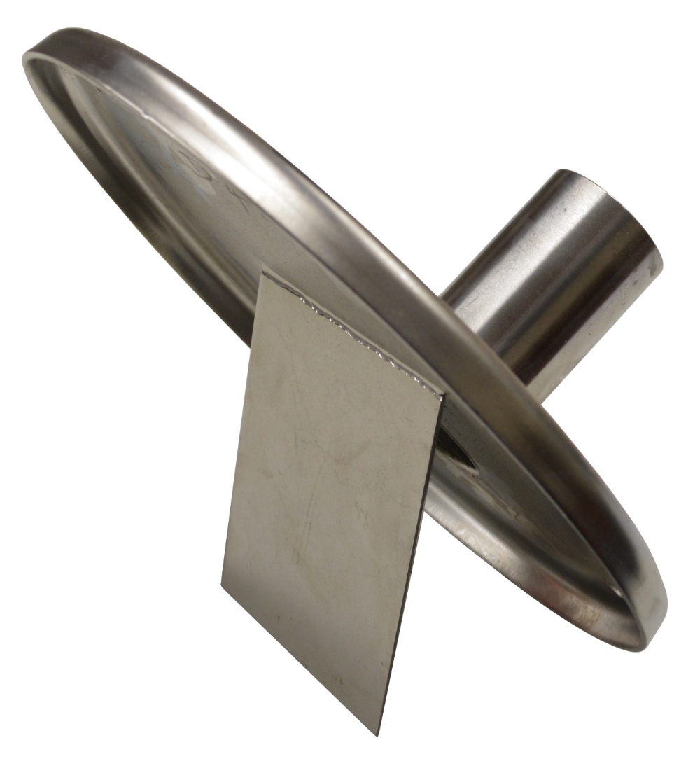 MS Deckel 1 Einlass 40mm für Milchabscheider GM rostfrei