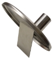 MS Deckel 1 Einlass 40mm für Milchabscheider GM rostfrei