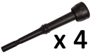 MS Satz Zitzengummis für Fullwood SL2 CTF WT (4) (Ø23)