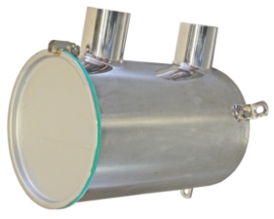 MS Vakuumtank 31L Wandhalterung, rostfrei, 90mm