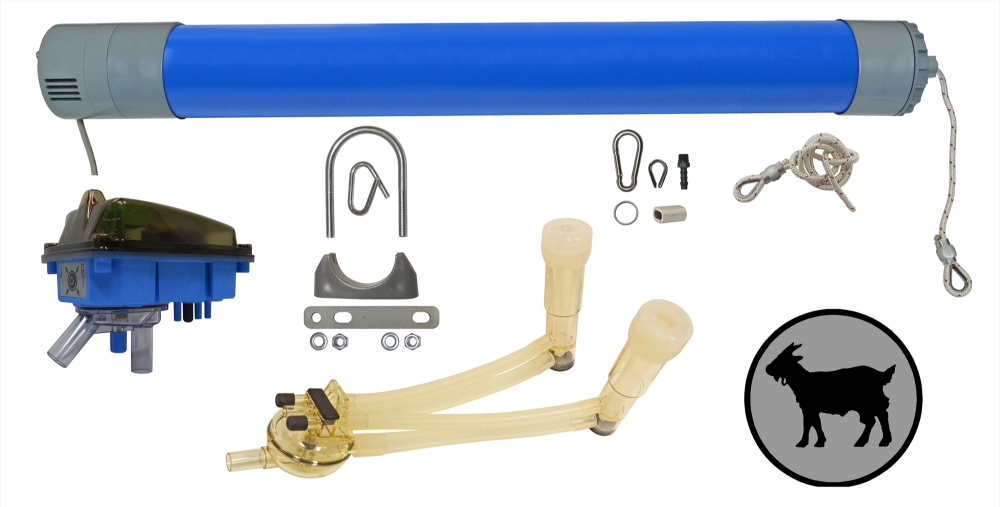 MS Ziege automatische Abnahme melkpunkt blau (pro Punkt)