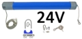MS Abnamezylinder blau 24V 3 Leiter