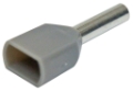 MS Zwinge doppel 0.75mm² grau