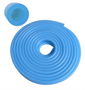 MS Rohr silikon 7mm x 13.5mm x 20m blau