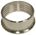 MS Muffe 76.2mm Rostfrei