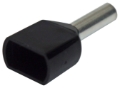 MS Zwinge doppel 1.5mm² schwarz