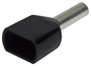 MS Zwinge doppel 1.5mm² schwarz