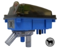 MS Milchflussanzeige 3 fur Ziege 12V & Halterung blau